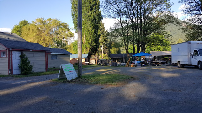 park with tents